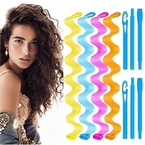 NEW 40 Pieces 21 Inch No Heat Curlers